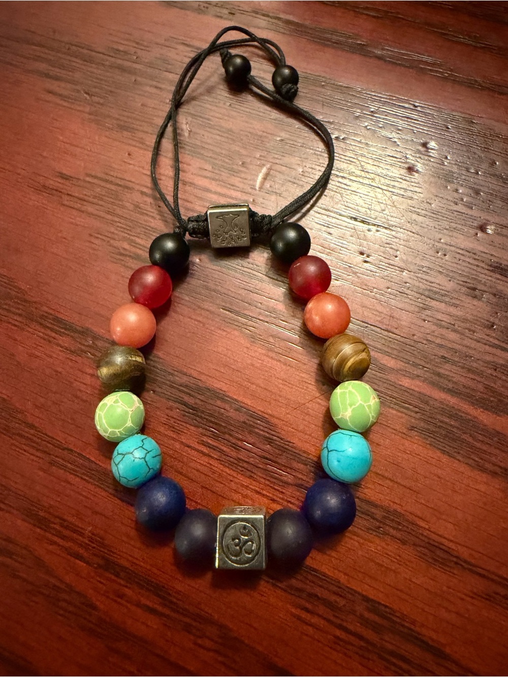 ✴️New✴️ “7” Chakra Bracelet Adjustable (2/$15)